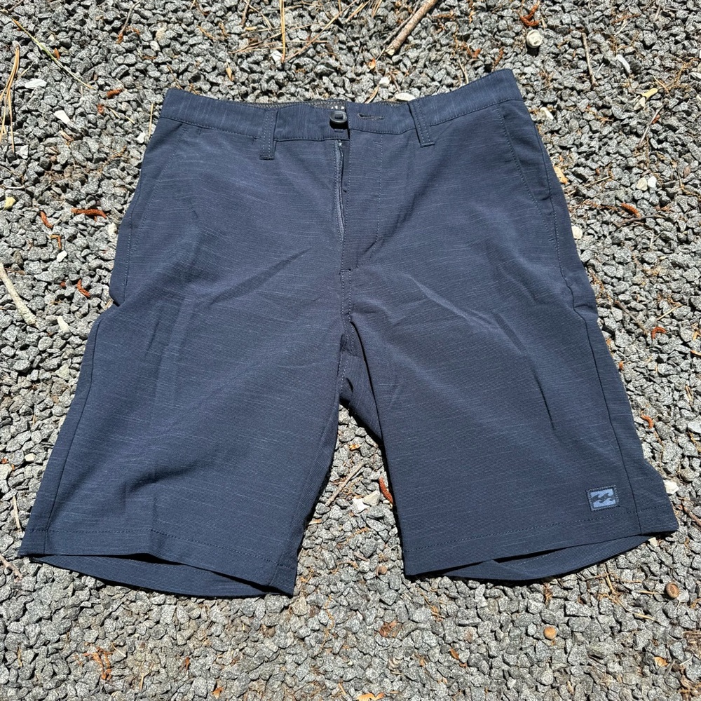 Billabong Blue Flat Front Shorts Tailored Fit
